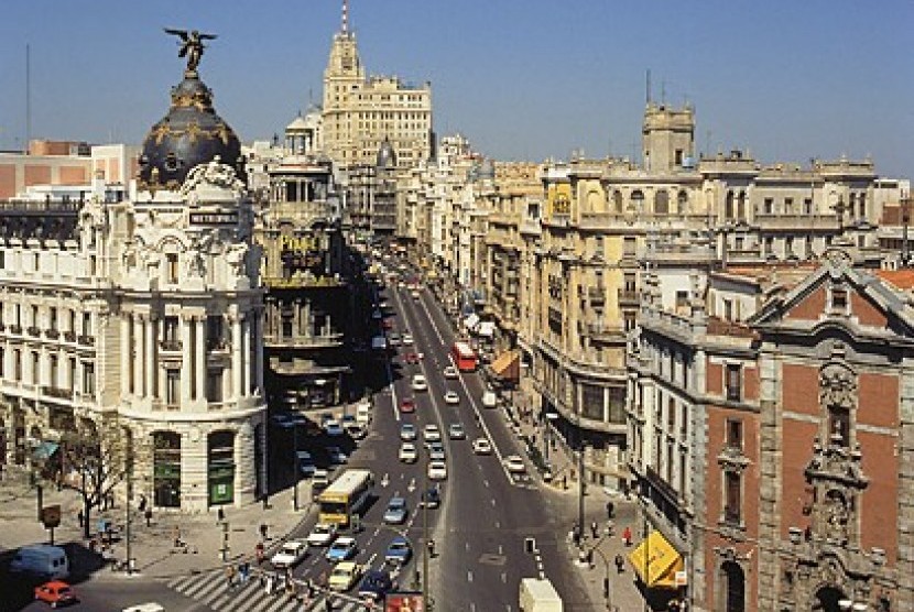 Kota Madrid (ilustrasi)