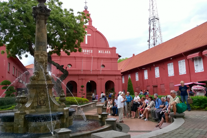 Kota Melaka menjadi salah satu destinasi wisata paling favorit di Malaysia.