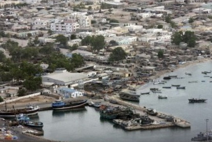 Puntland city, 'hometown' of the Somali pirates.