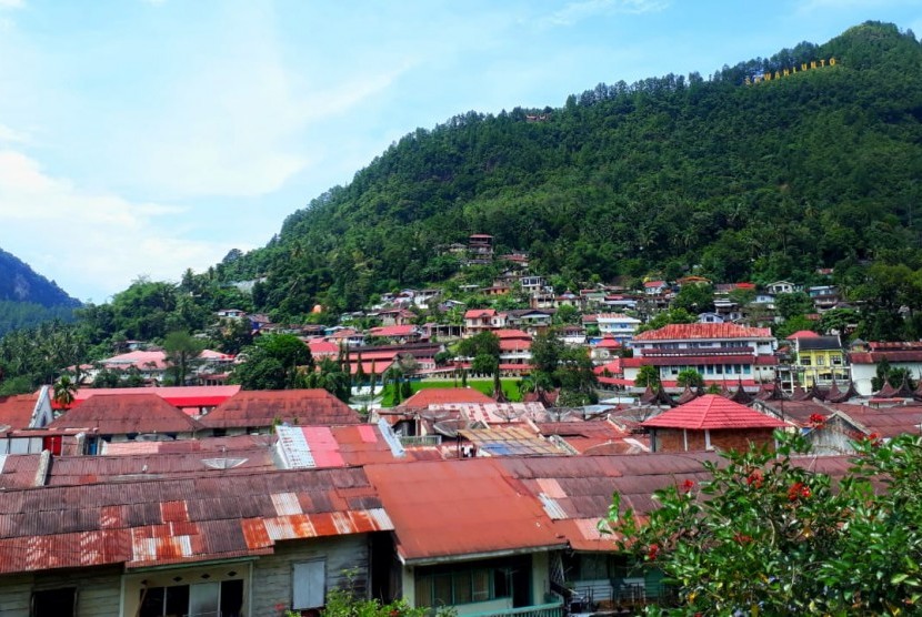 Kota Sawahlunto yang sudah ditetapkan sebagai warisan budaya dunia oleh UNESCO.