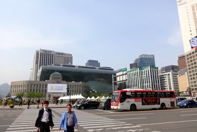 Kota Seoul (Ilustrasi)
