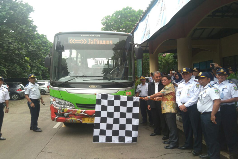Dishub Ajak Warga Tangerang Gunakan Angkutan Terintegrasi. Kota Tangerang uji coba Bus Rapid Transit koridor 1, Poris Plawad-Jatiuwung (ilustrasi).