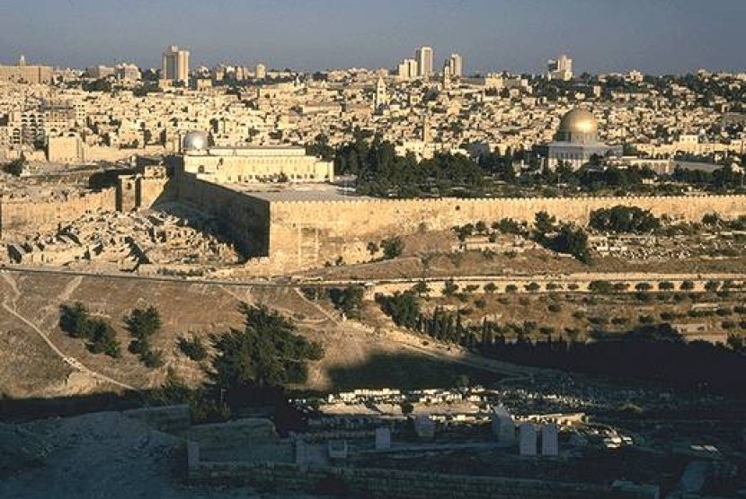 Kota Yerusalem, Palestina.
