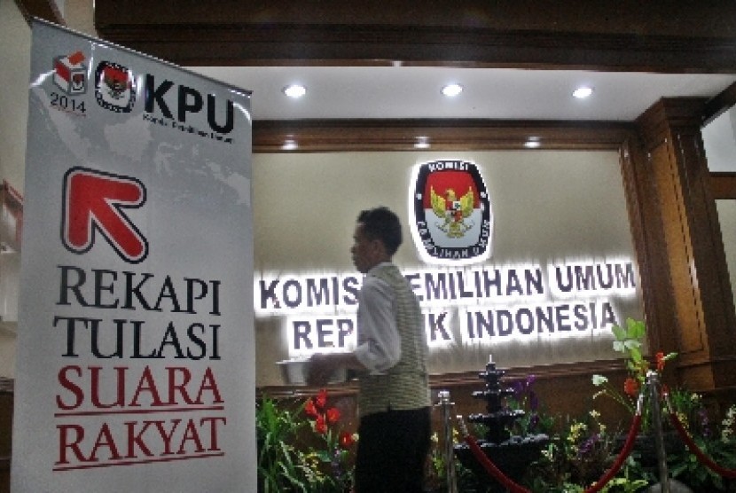 KPU (Ilustrasi). KPU menjelaskan soal sanksi untuk peserta pemilu yany melakukan kampanye 'colongan'.