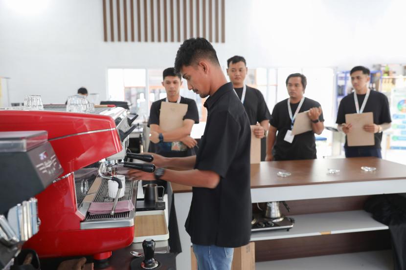 Kualifikasi Aceh Barista Championship 2024.