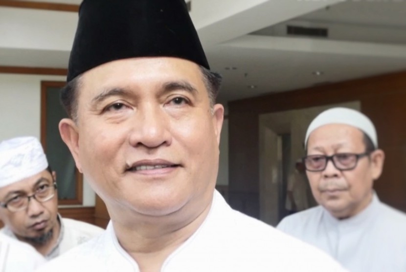 Kuasa hukum pasangan Capres Jokowi-Ma'ruf Amin, Yusril Ihza Mahendra 