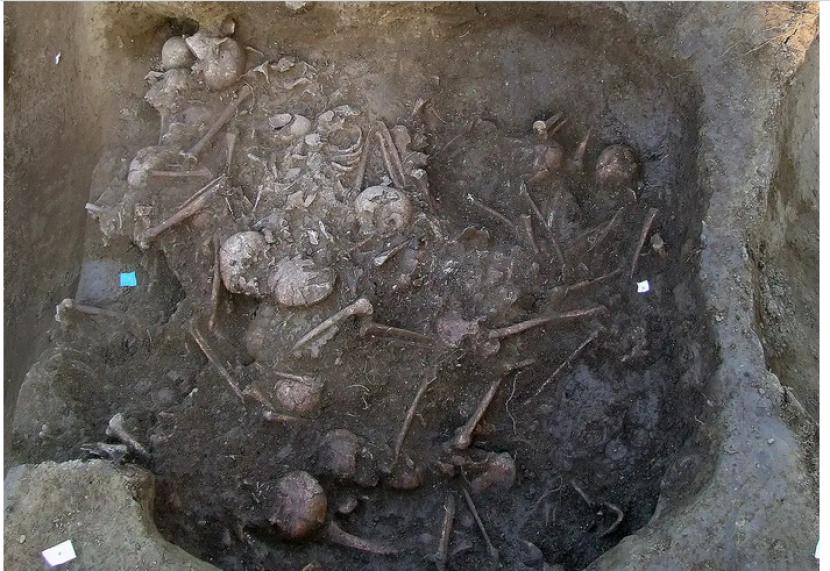 Kuburan massal yang berasal dari 41 jenazah anak hingga dewasa yang meninggal 6.200 tahun silam ditemukan di Kroasia.