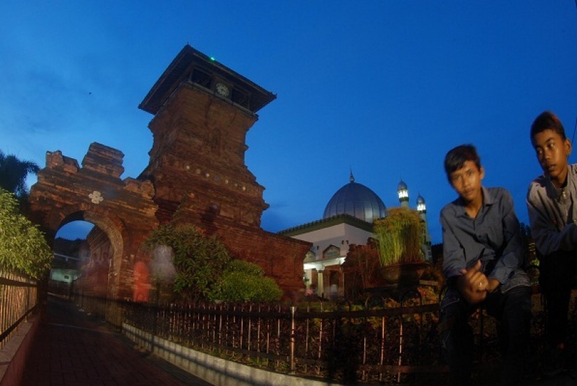 Menara Kudus yang menjadi ikon Kota Kudus, Jawa Tengah.