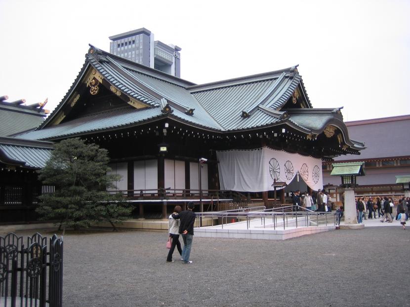Kuil Yasukuni menjadi salah satu simbol sejarah perang Jepang.