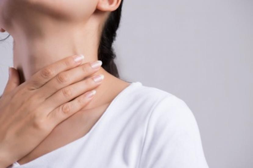 Kelenjar tiroid (ilustrasi). Illaria Muller dari University of Milan mengatakan ada hubungan yang jelas antara disfungsi tiroid dan penyakit Covid-19.