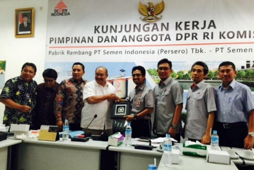 Kunjungan jajaran Komisi VI DPR RI ke Pabrik PT Semen Indonesia di Rembang