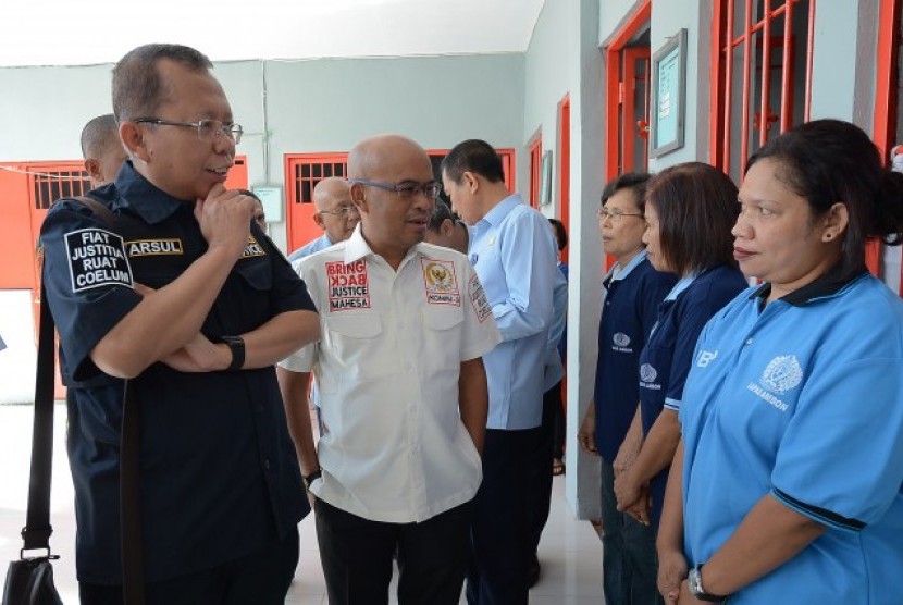 Kunjungan kerja Komisi III DPR ke Maluku, Senin (7/8).