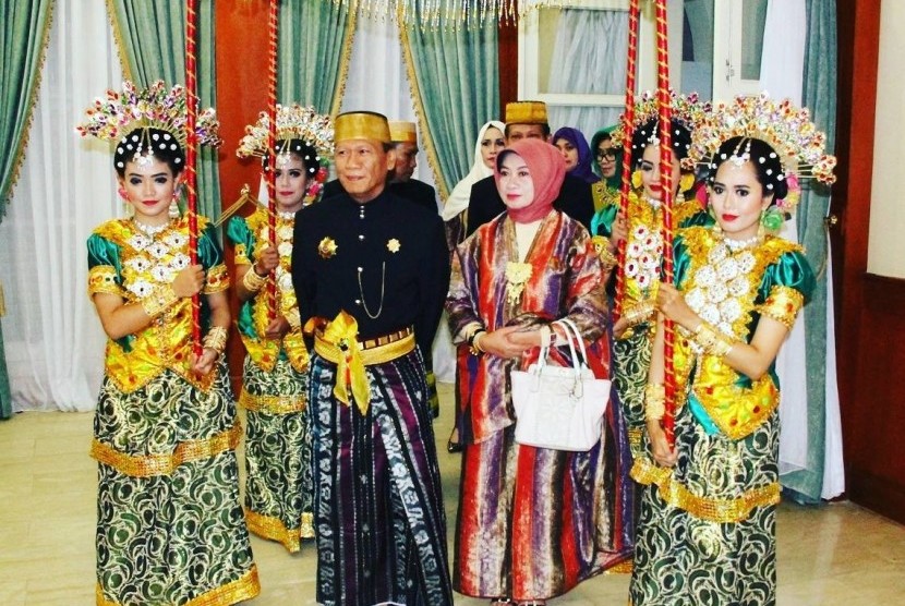 Kunjungan Muhibah Kedatuan Luwu Sulawesi Selatan ke kerabatan Kesultanan Riau Lingga di Pekanbaru. (Ilustrasi) (Republika/Andi Nur Aminah)