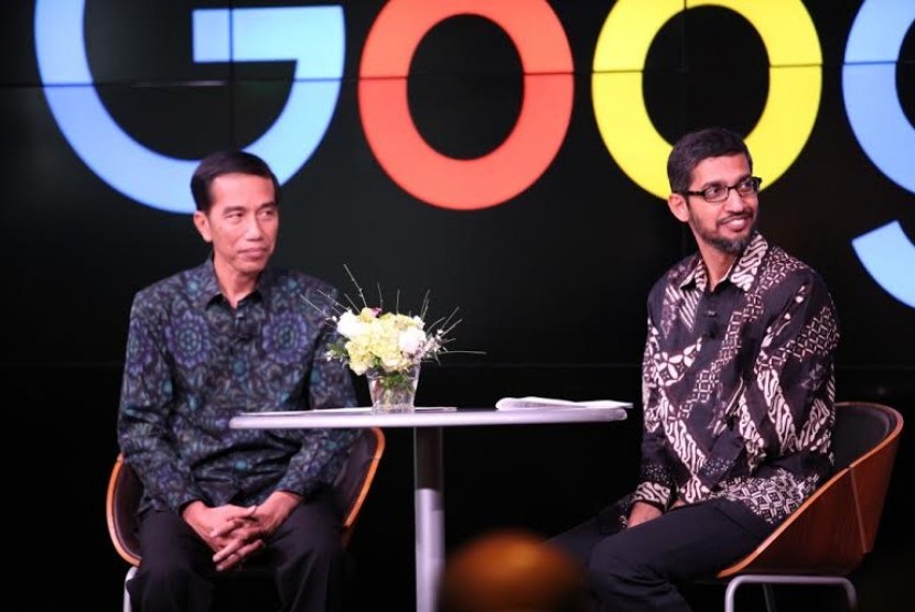 Kunjungan Presiden Joko Widodo ke kantor Google