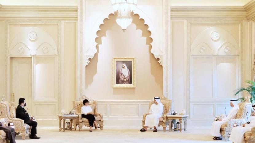 Kunjungan resmi Menteri Luar Negeri RI Retno Marsudi dan Menteri BUMN Erick Thohir ke Abi Dhabi, Uni Emirat Arab, Sabtu (22/8)