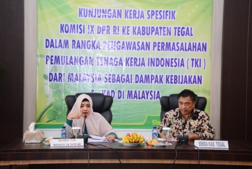 Kunjungan spesifik Komisi IX DPR RI ke Tegal, Jawa Tengah.