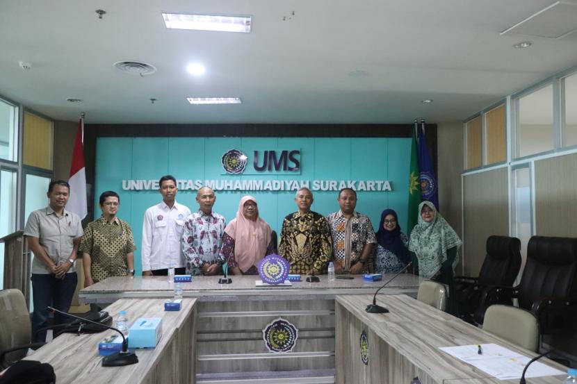  Kunjungan STKIP Muhammadiyah Manokwari ke UMS, Jumat (5/5/2023).