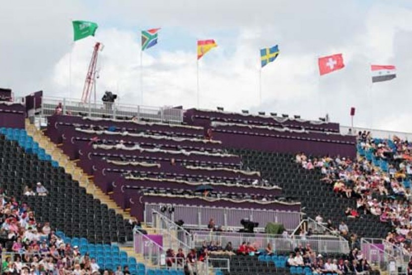 Kursi kosong di ajang Olimpiade London 2012