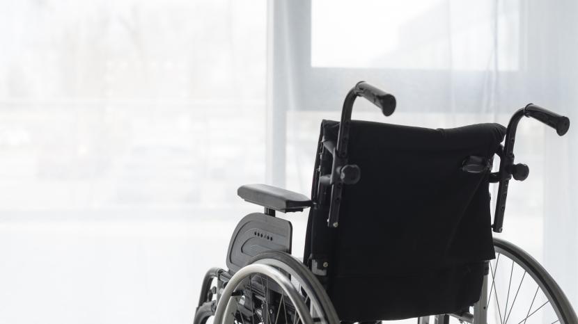 Kursi roda yang biasa digunakan untuk pasien strok (ilustrasi). Sebanyak satu dari tujuh pasien strok tidak mengalami gejala apap pun.