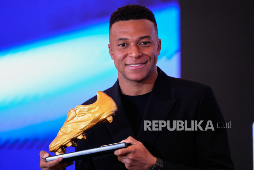 Perez Singgung Legenda Real Madrid Saat Mbappe Raih Trofi Sepatu Emas