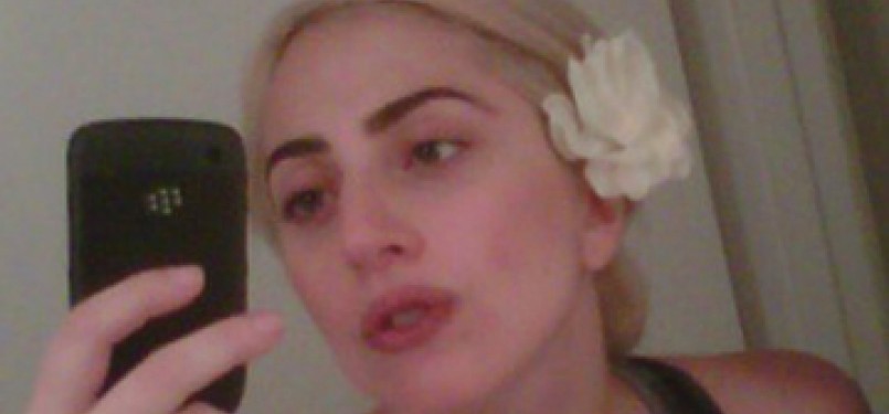 Lady Gaga tanpa make-up