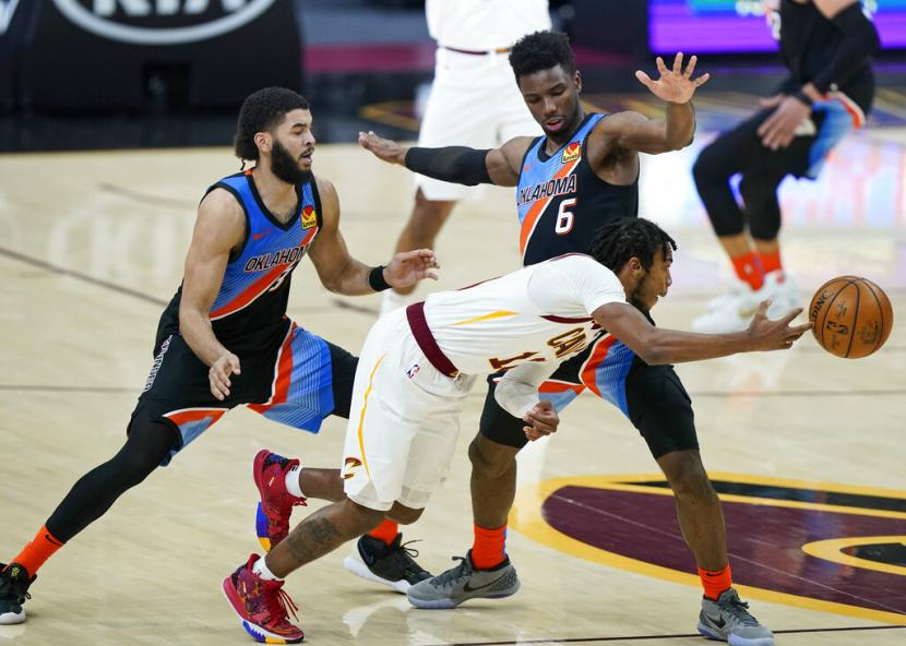 Laga Oklahoma City Thunder Vs Cleveland Cavaliers, Ahad (21/2).