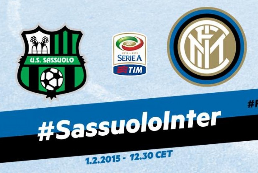 Laga Sassuolo kontra Inter Milan.