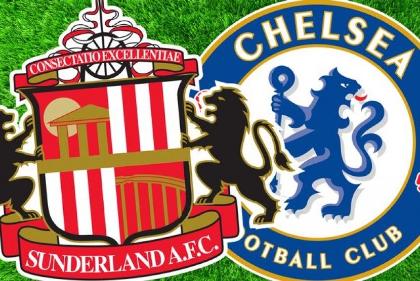 Laga Sunderland versus Chelsea.