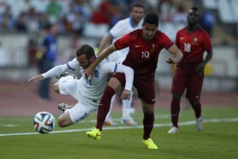 Laga Uji Coba Portugal vs Yunani