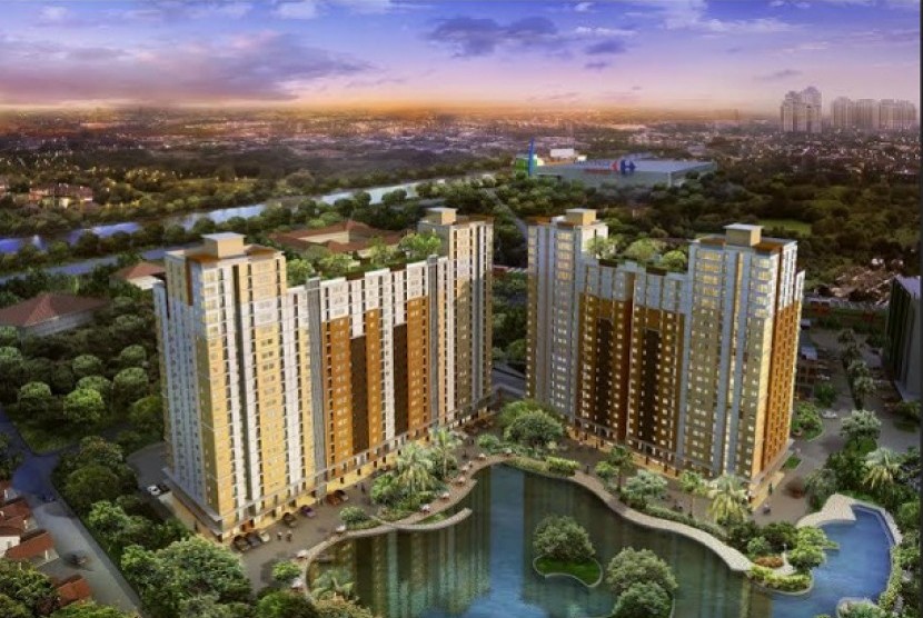 Lagoon Apartement tower I Bekasi. 