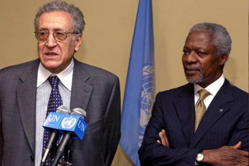Lakhdar Brahimi dan Kofi Annan