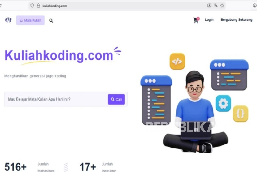 Laman Kuliah Koding.