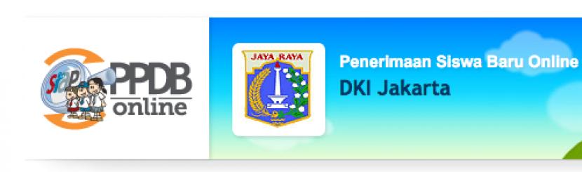 Laman Penerimaan Peserta Didik Baru (PPDB) Online DKI Jakarta. 
