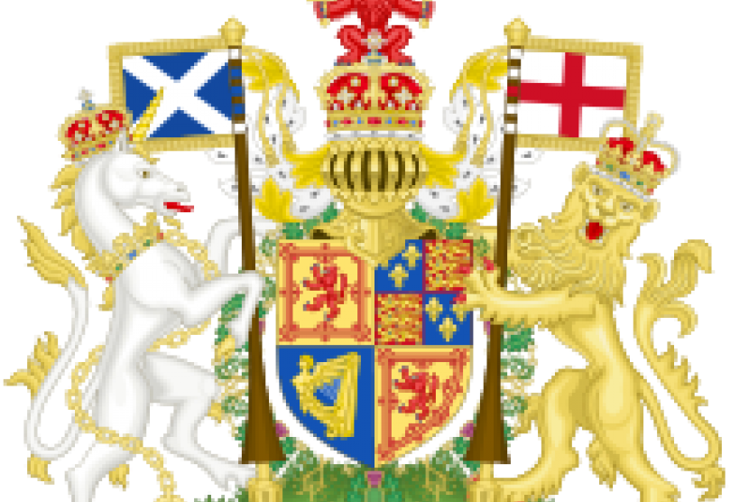Lambang Kerajaan Skotlandia di masa lalu.