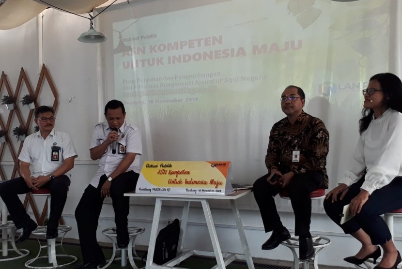 LAN menggelar Diskusi Publik ASN Kompeten untuk Indonesia Maju, Senin (18/11)