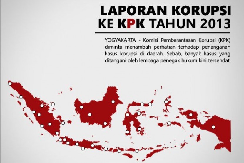 laporan korupsi ke kpk tahun 2013