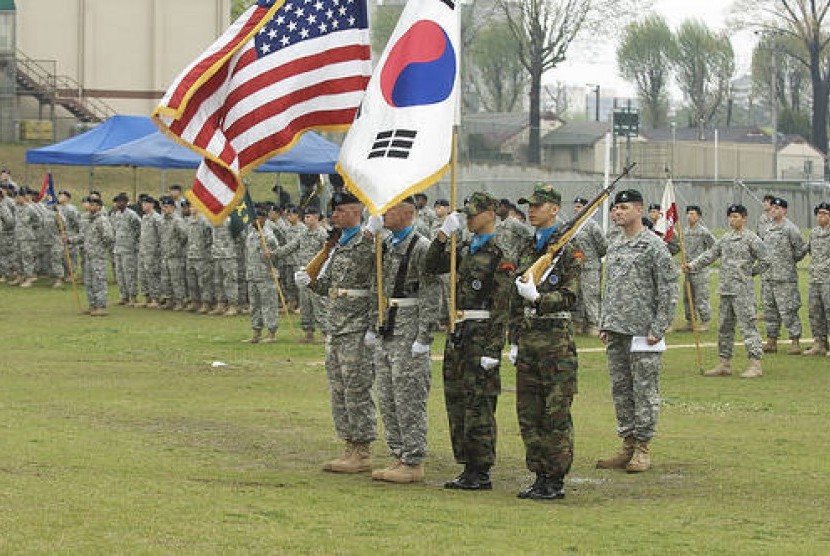 Latihan militer bersama Amerika Serikat dan Korea Selatan