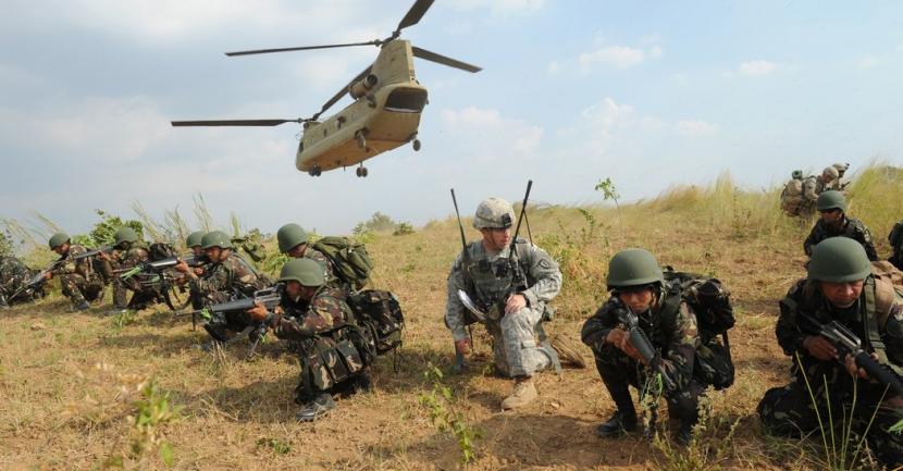 Latihan militer tentara AS dan Flipina