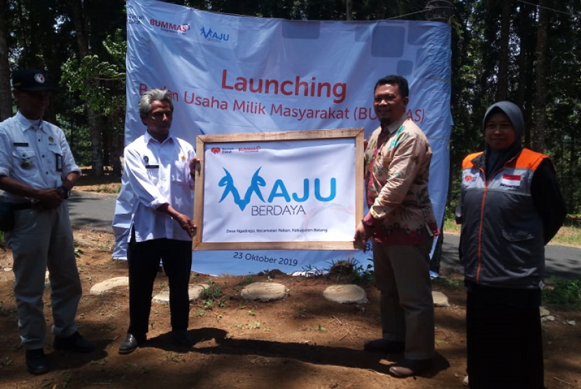 Launching BUMMas Maju Berdaya di Desa Berdaya Ngadirejo.