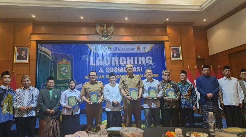 Launching dan sosialisasi Alquran terjemahan Bahasa Cirebon, Selasa (29/10/2024). 