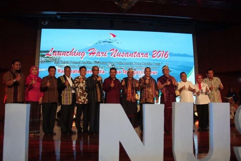 Launching Hari Nusantara di Balairung Soesilo Soedarman, Senin (22/8) malam.