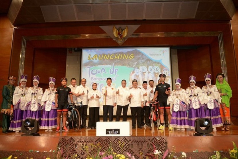 Launching Tour de Ijen Banyuwangi di Gedung Sapta Pesona Jakarta Senin (28/3)