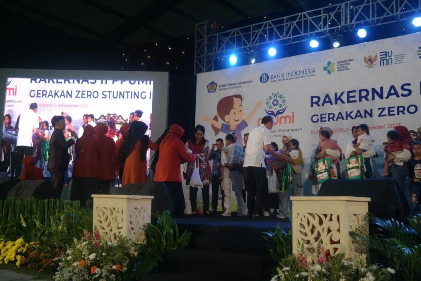 Launcing Gerakan Zero Stunting Indonesia 2030.