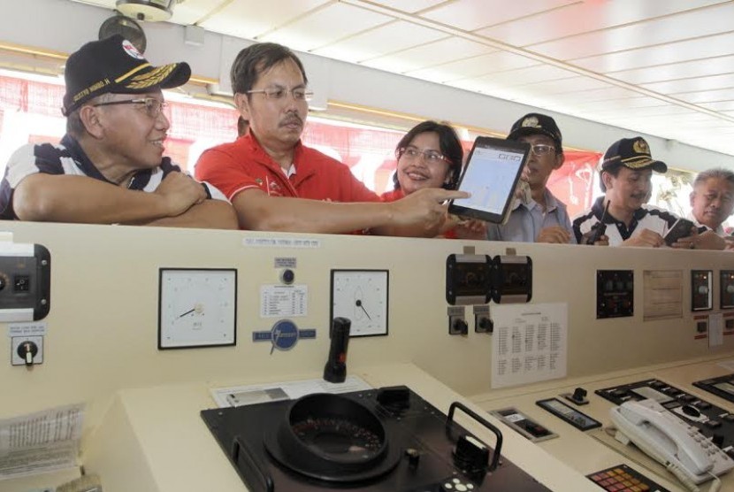 Layanan data telkomsel di kapal laut Pelni