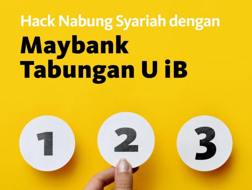 Layanan tabungan syariah Maybank Indonesia.
