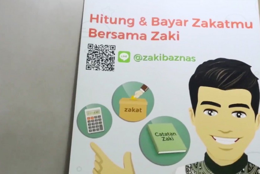 Layanan virtual zakat Baznas
