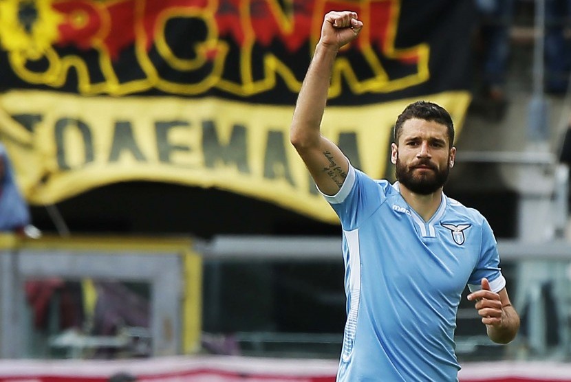 Lazio's Antonio Candreva