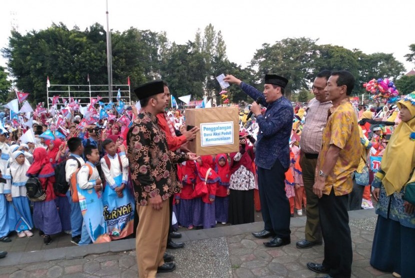 Lazismu bersama IGABA galang donasi untuk Rohingya.