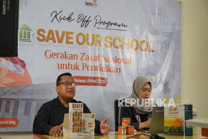 LazisMu meluncurkan program SOS, gerakan nasional untuk pendidikan, Selasa (6/5/2025).