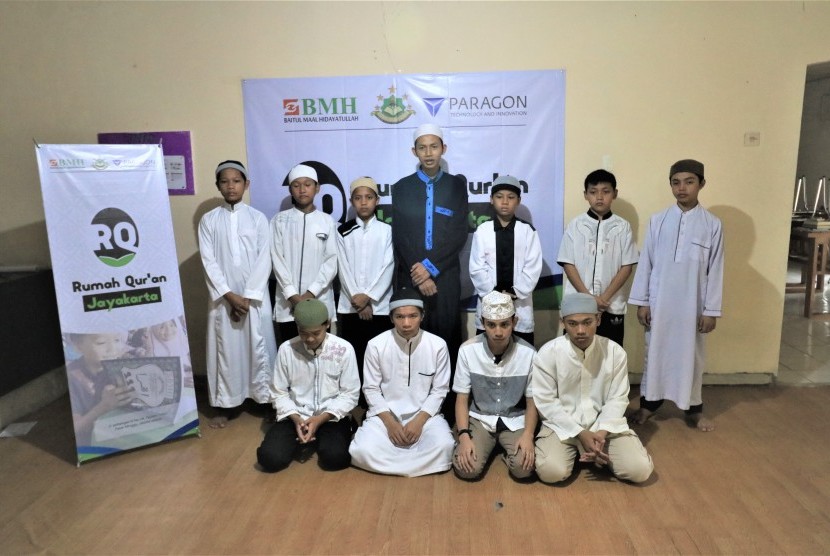 Laznas BMH bersama Paragon, mendukung program Rumah Quran Jayakarta.